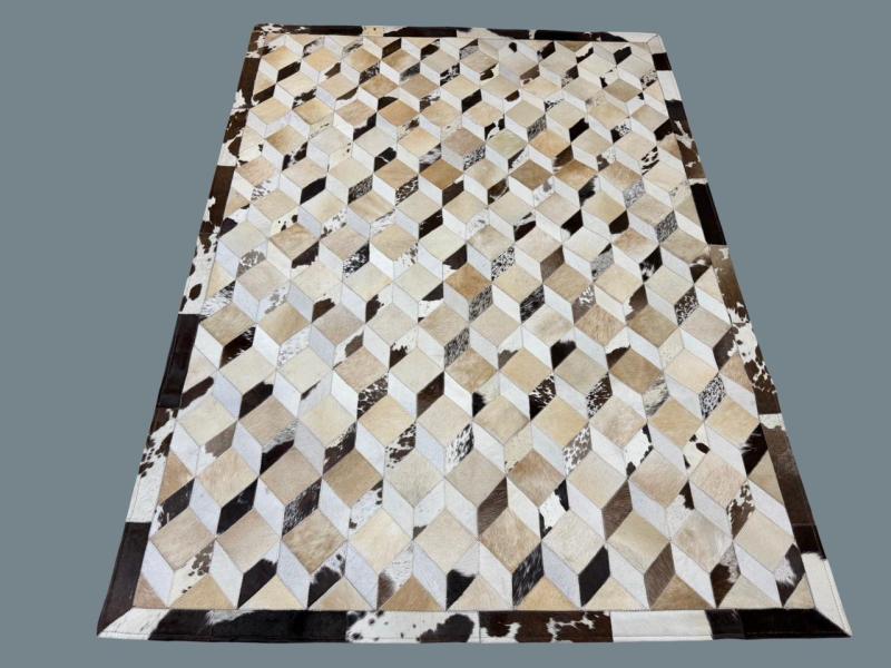 BLACK AND CREAM Mat
