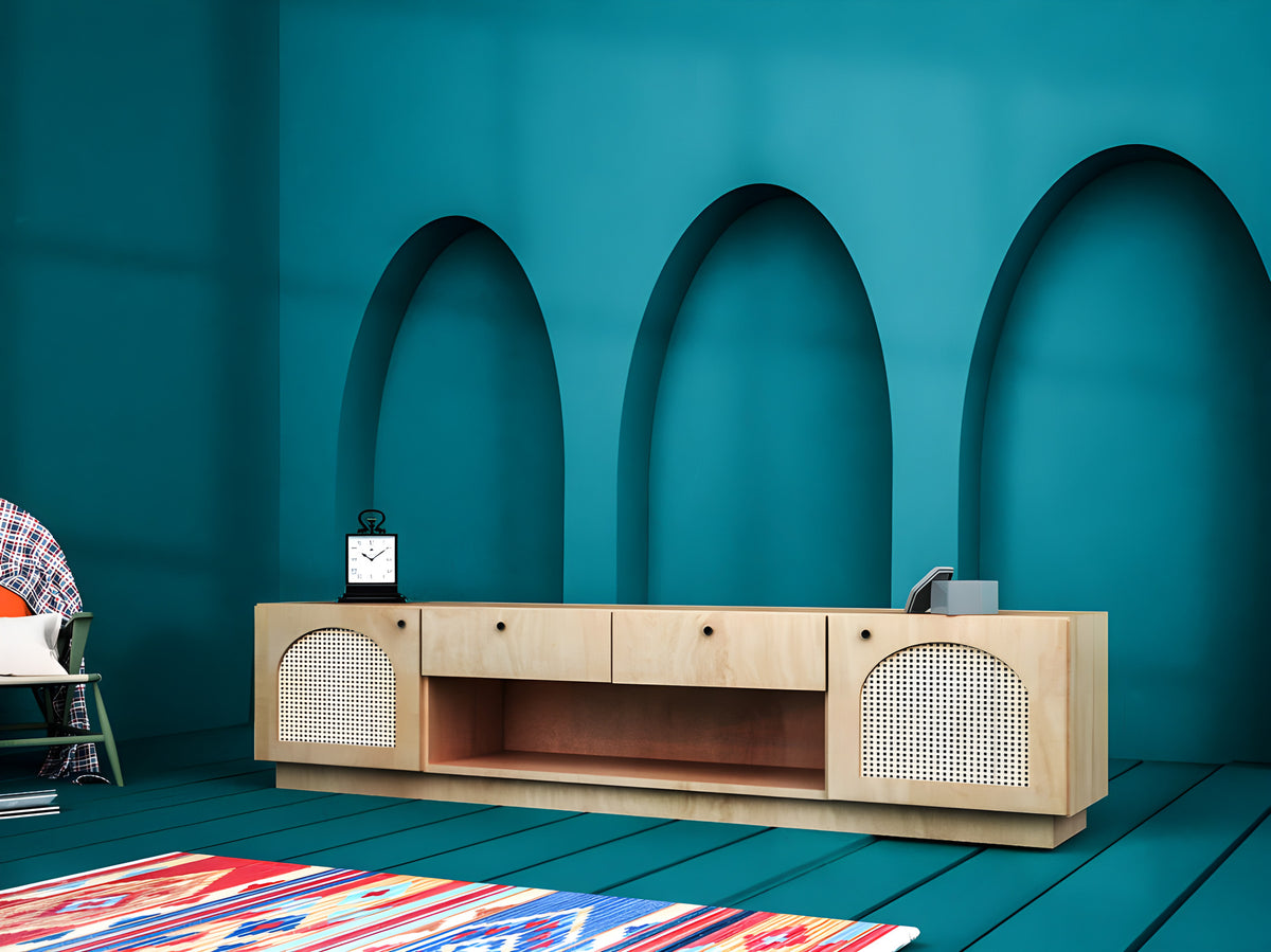 Rozeen Set of TV Unit and Coffee Table
