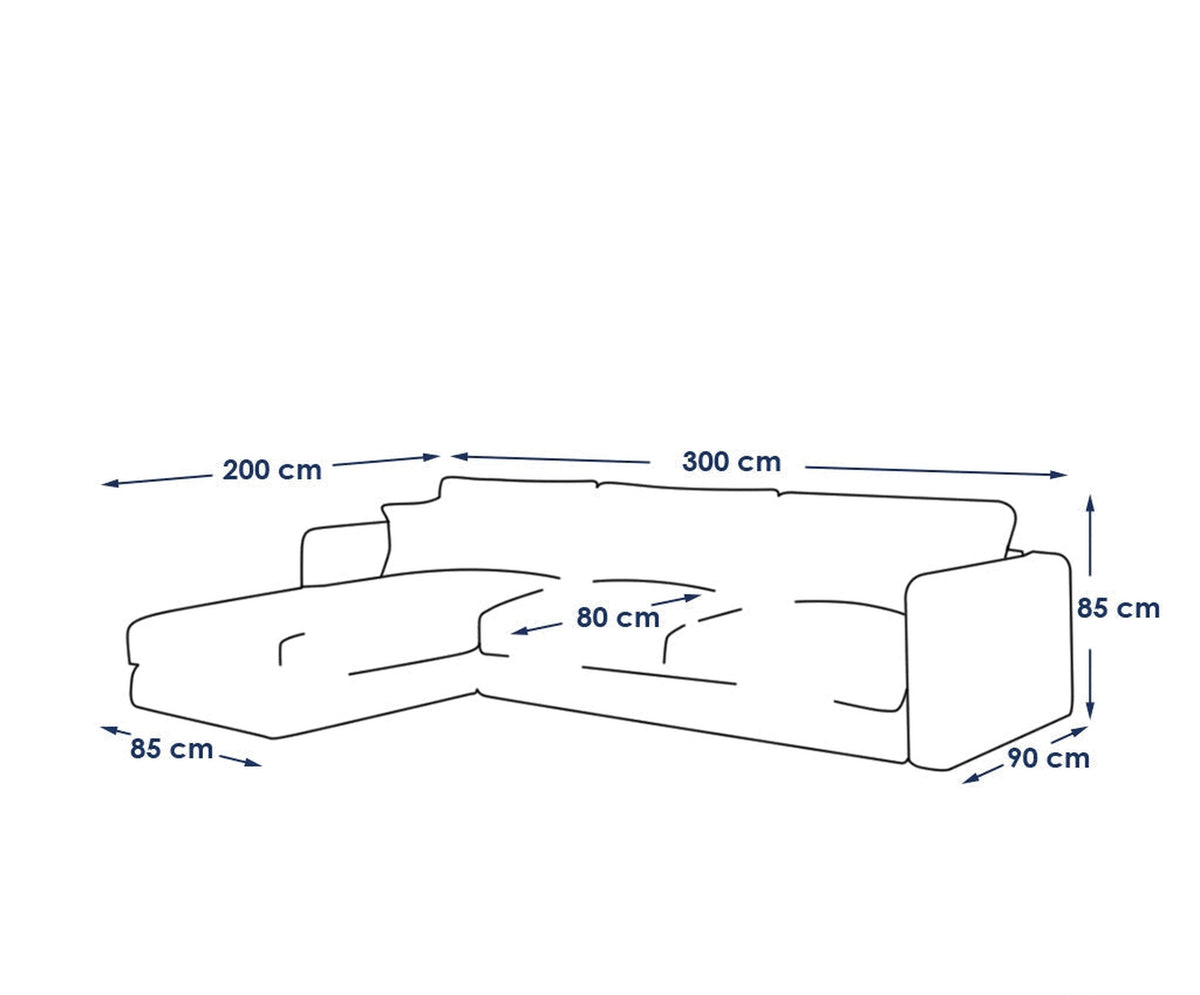 Luna L-Shape Sofa