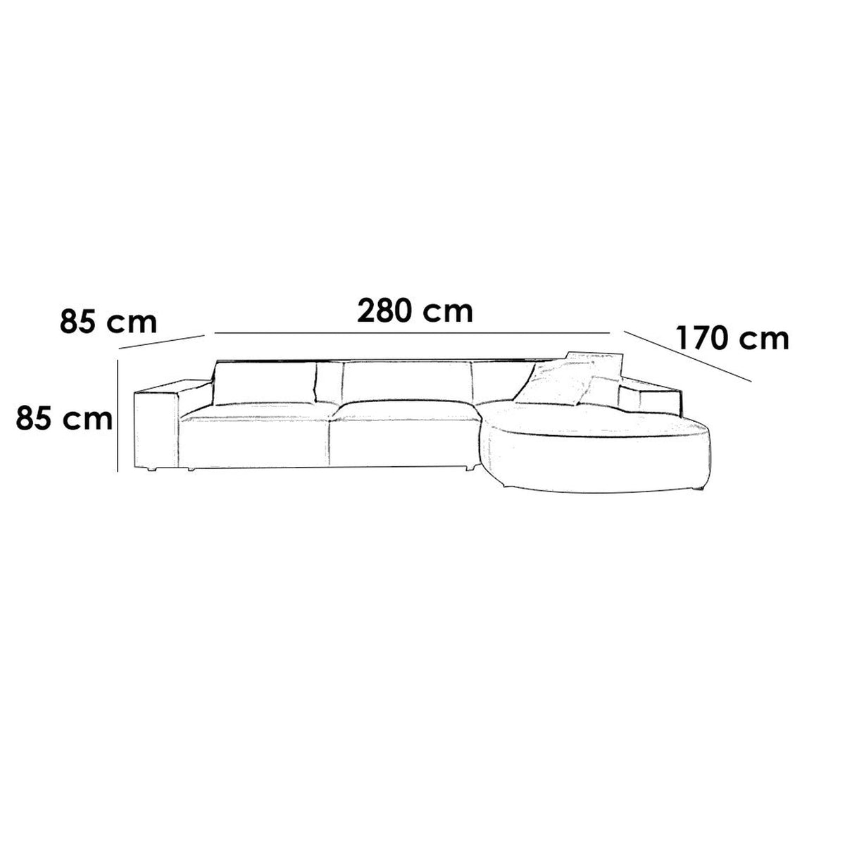 Savannah L-Shape Couch