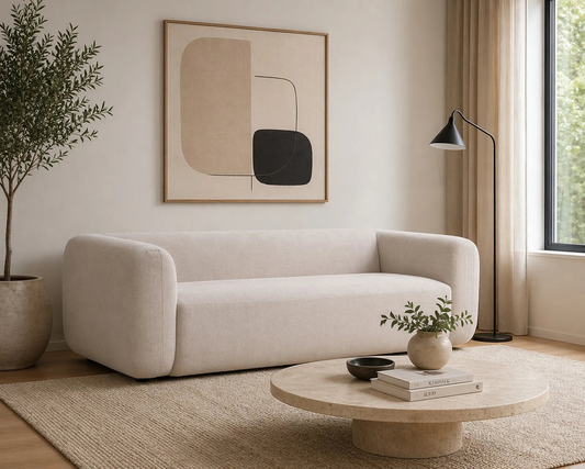 Nara 3 Seater Sofa + 4 Free cushions