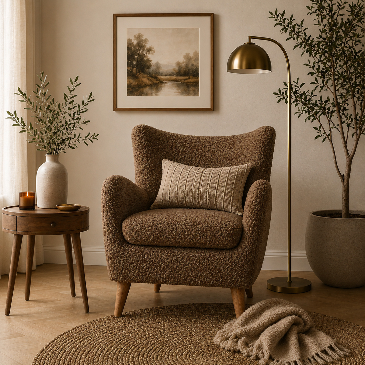 Nat Armchair 75 x 80 cm-SBF65