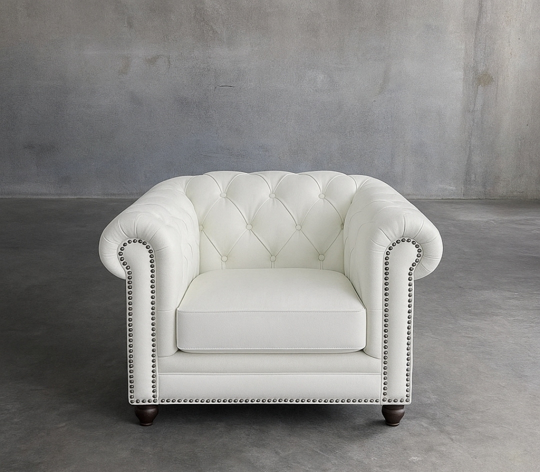 1 Seater Harmony Chesterfield Couch