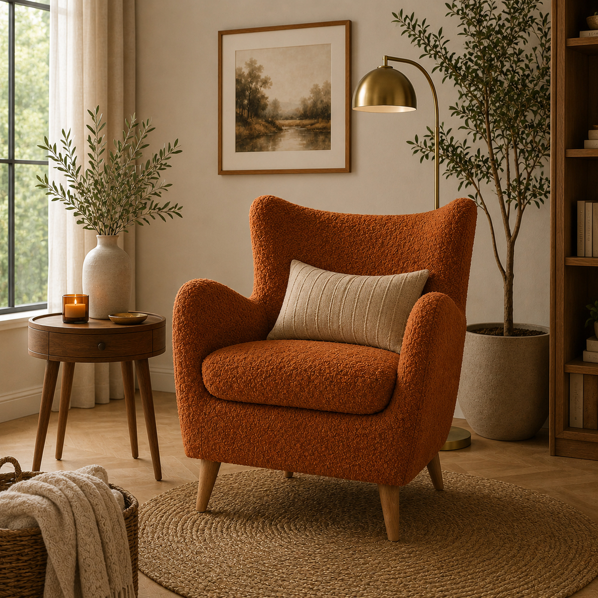 Nat Armchair 75 x 80 cm-SBF65