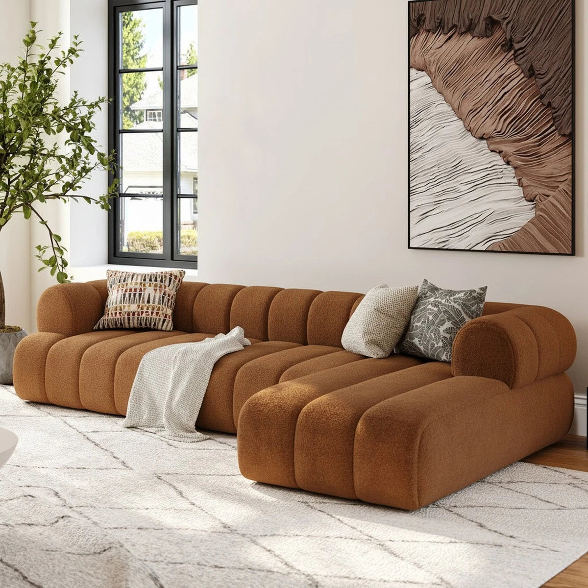 Lebo L shape Couch