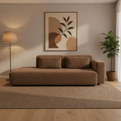 Donovan 3 Seater Sofa + 3 Free Cushions