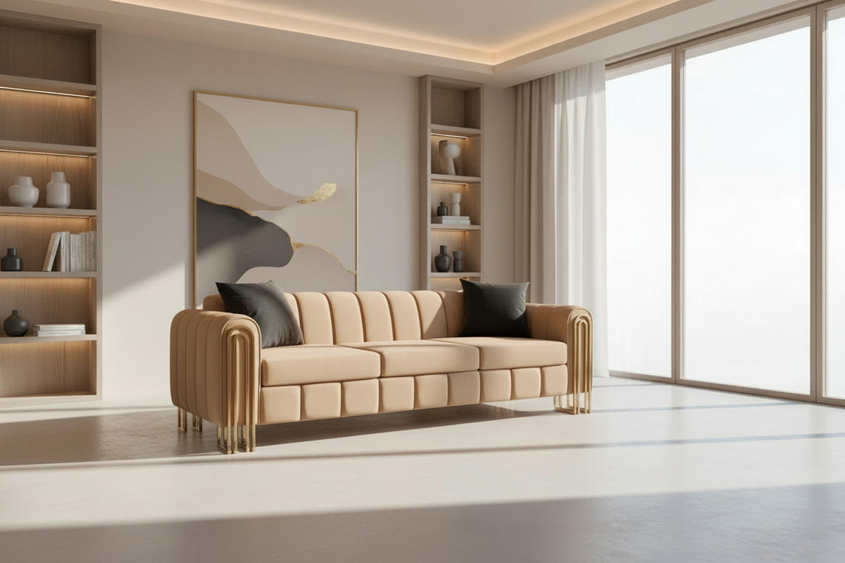 Arabian style 3 seater sofa