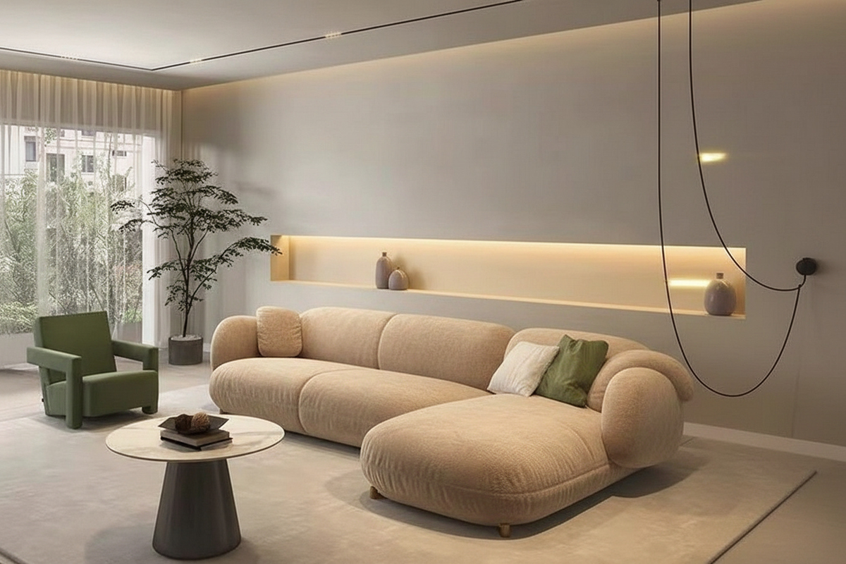 Ember L shape Sofa