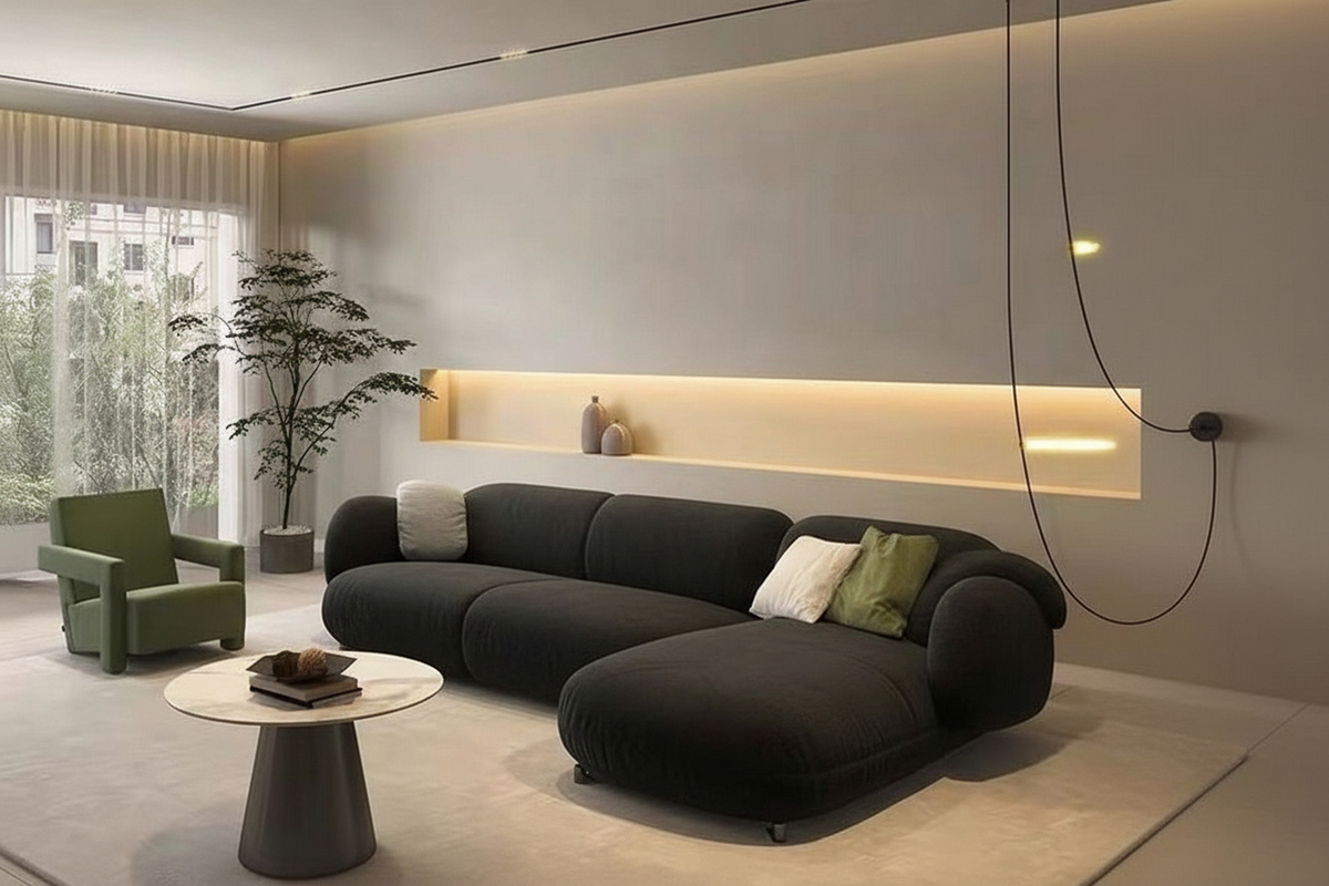 Ember L shape Sofa
