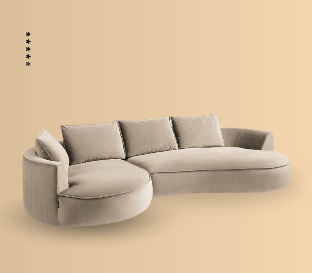 Venice Velvet Settee