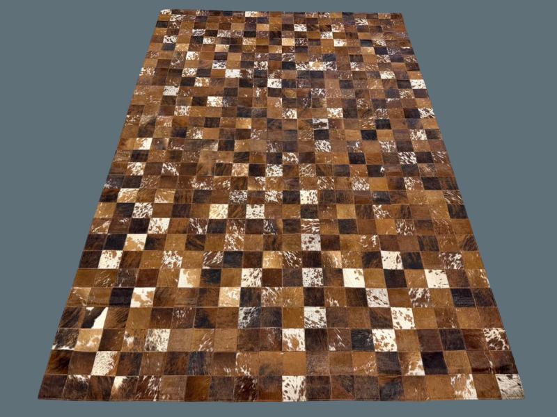 Dark Brown and White Speckled Mat