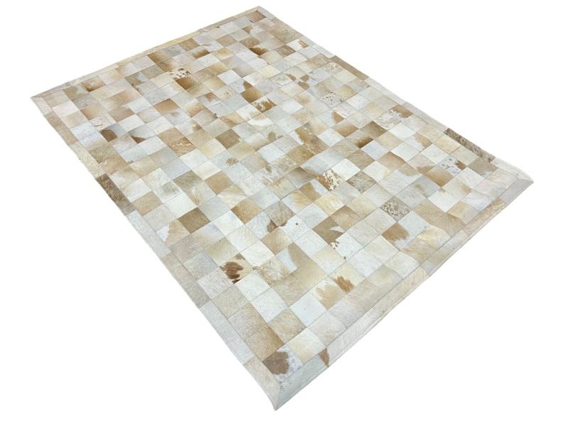 White And Cream nguni Mat