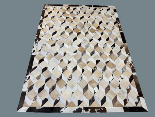 BLACK AND CREAM Mat
