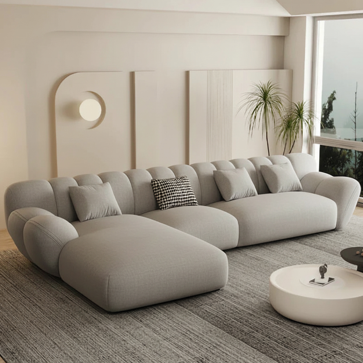 Nyoro L shape Sofa