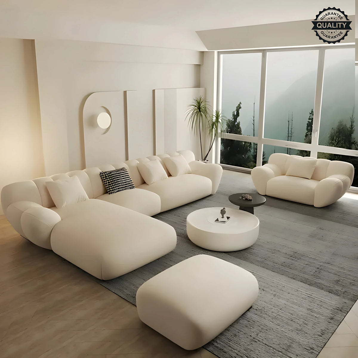 Nyoro L shape Sofa