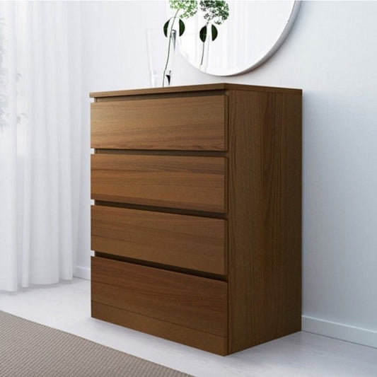 Urban Walnut 4-Drawer Chest