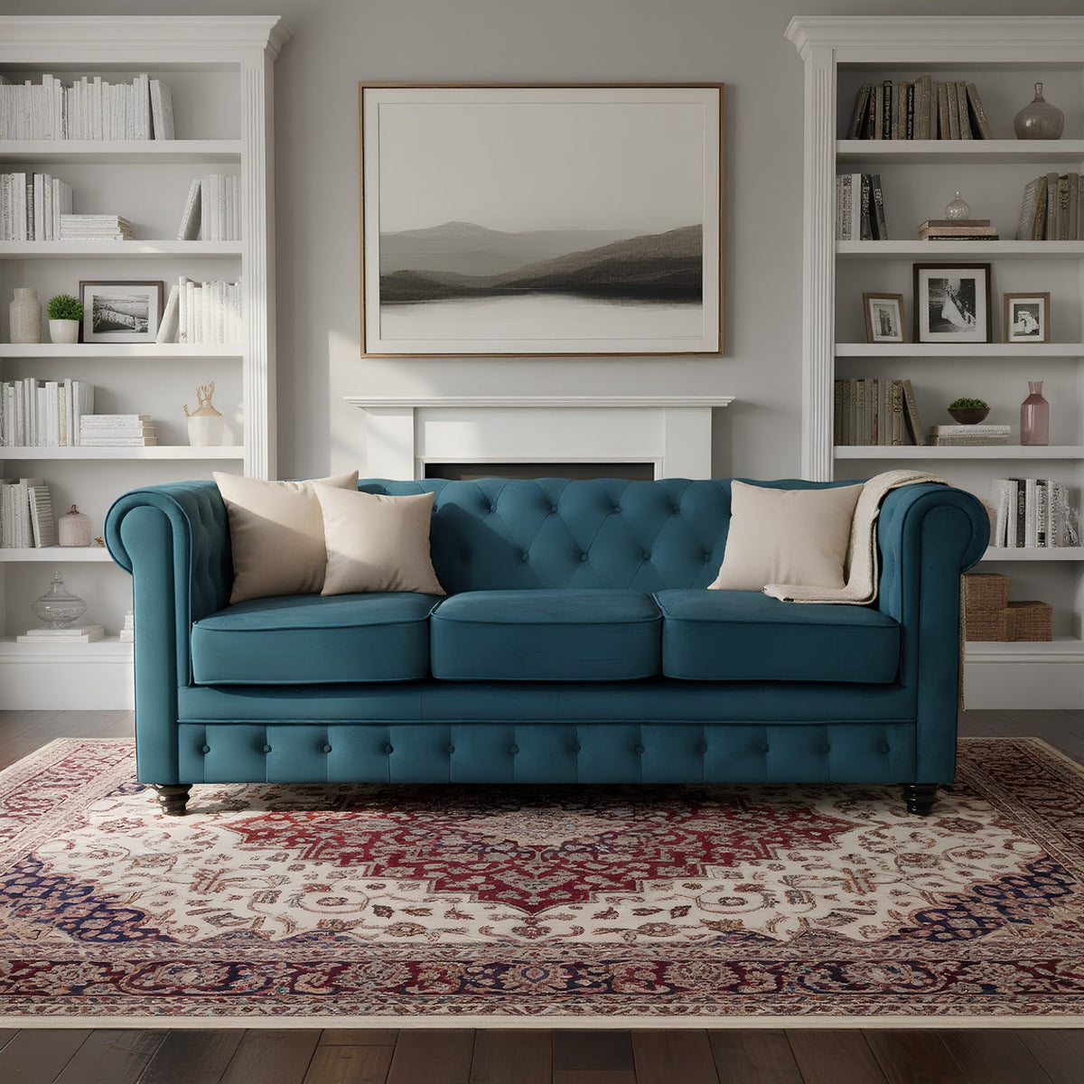 Chesterfield Velvet 3 seater