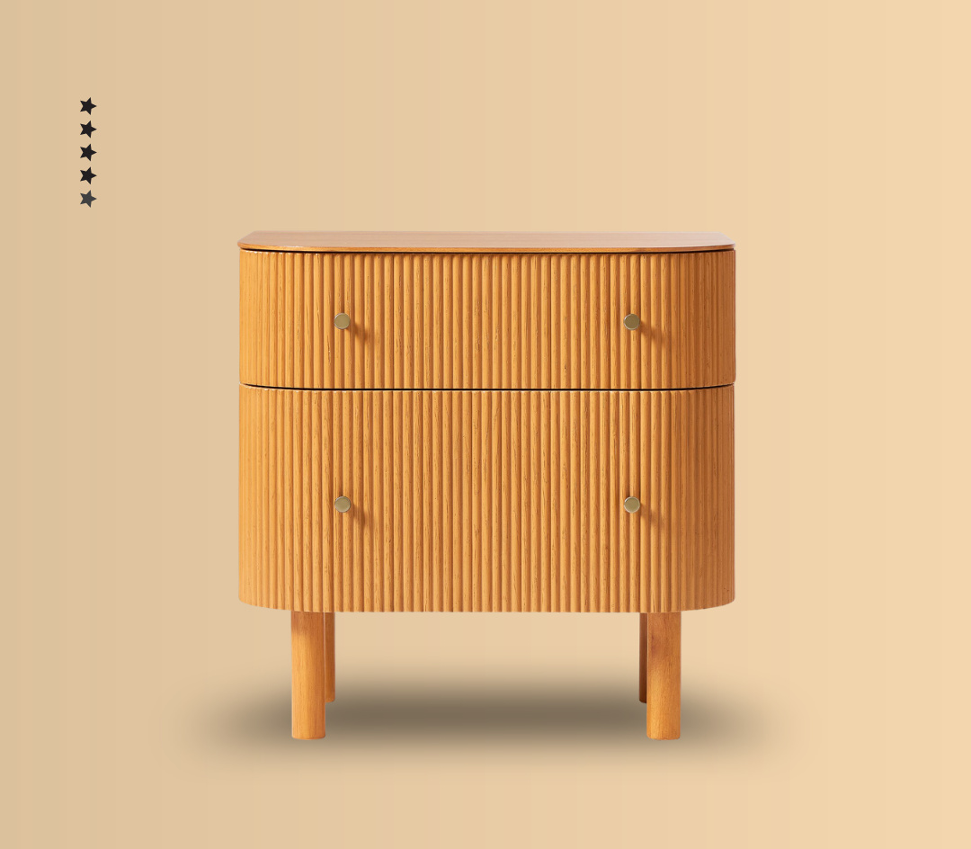 Bergamo Bedside Table
