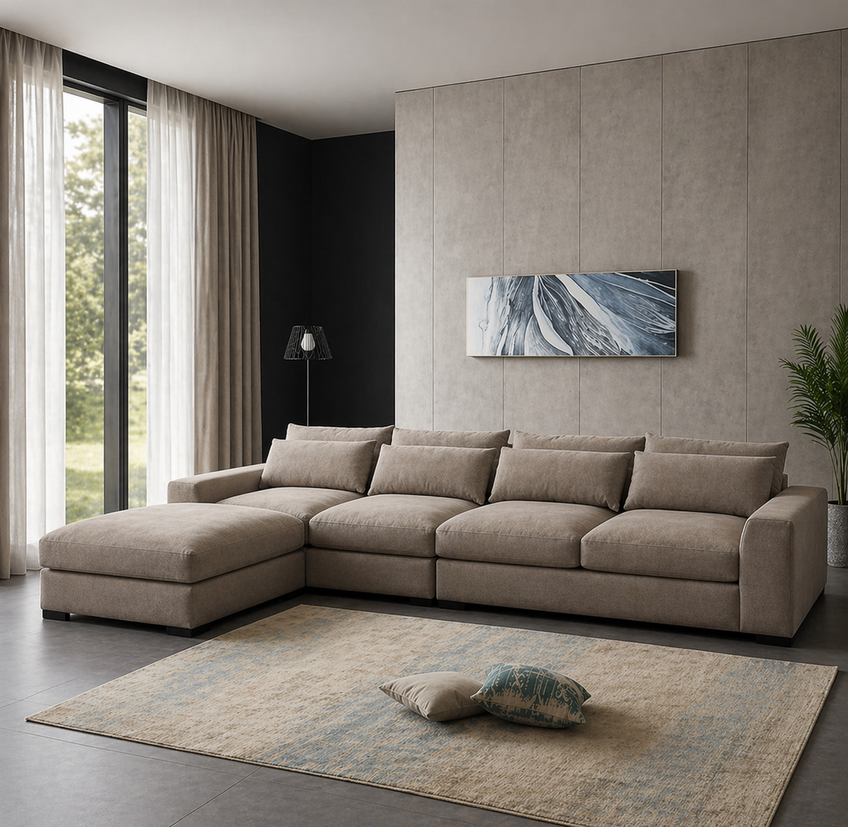 Elmer L Shape Sofa