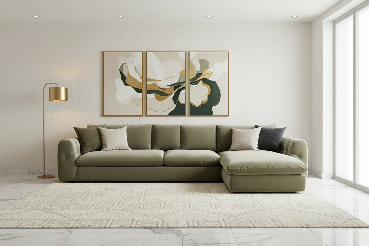 Arias L Shape Sofa