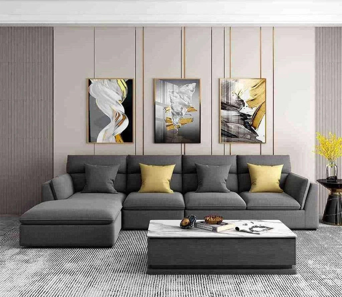 Sage L shape Sofa