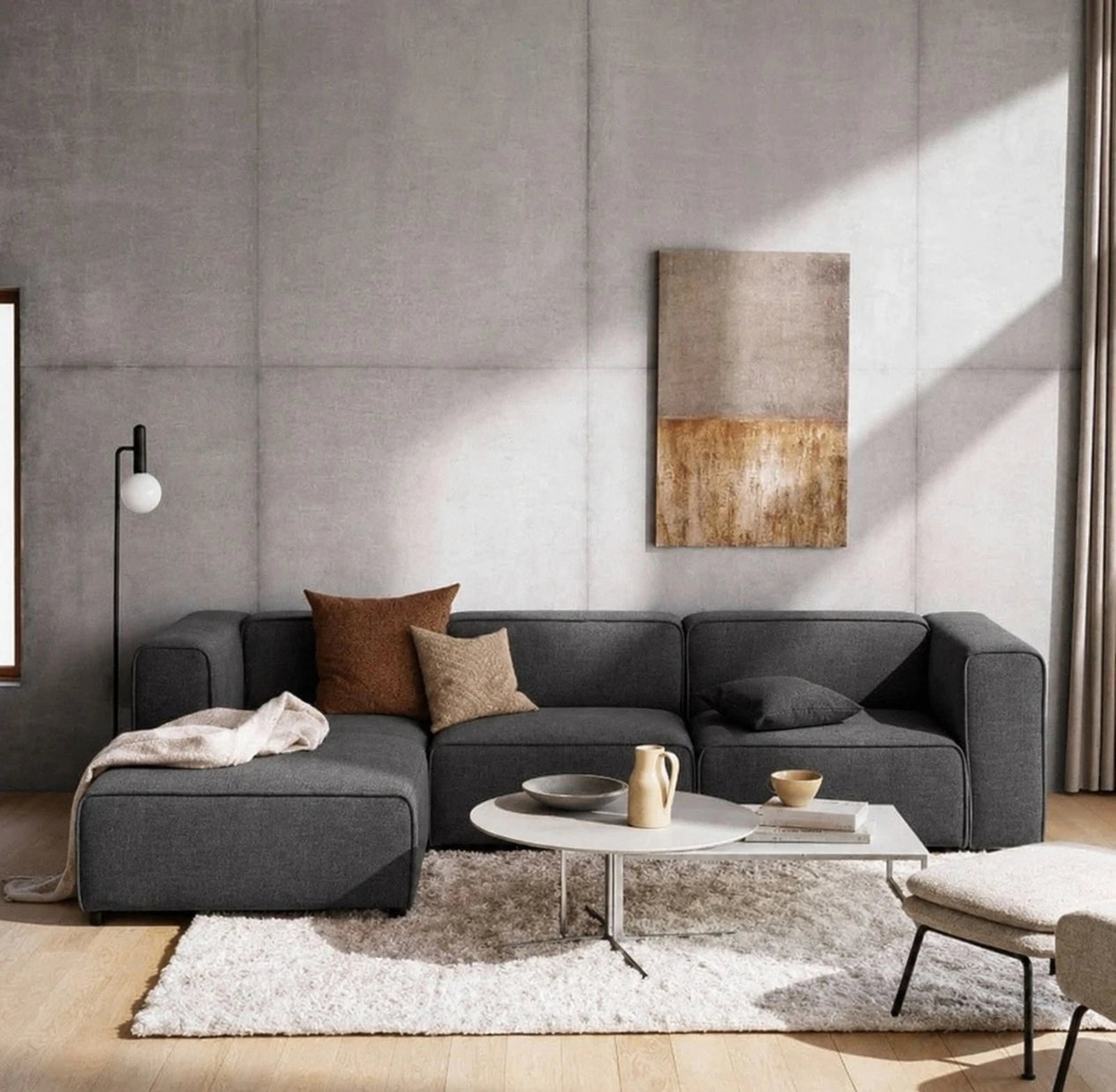Luella L Shape Sofa