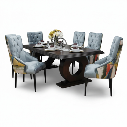 Dining table with 6 chairs – Locally made