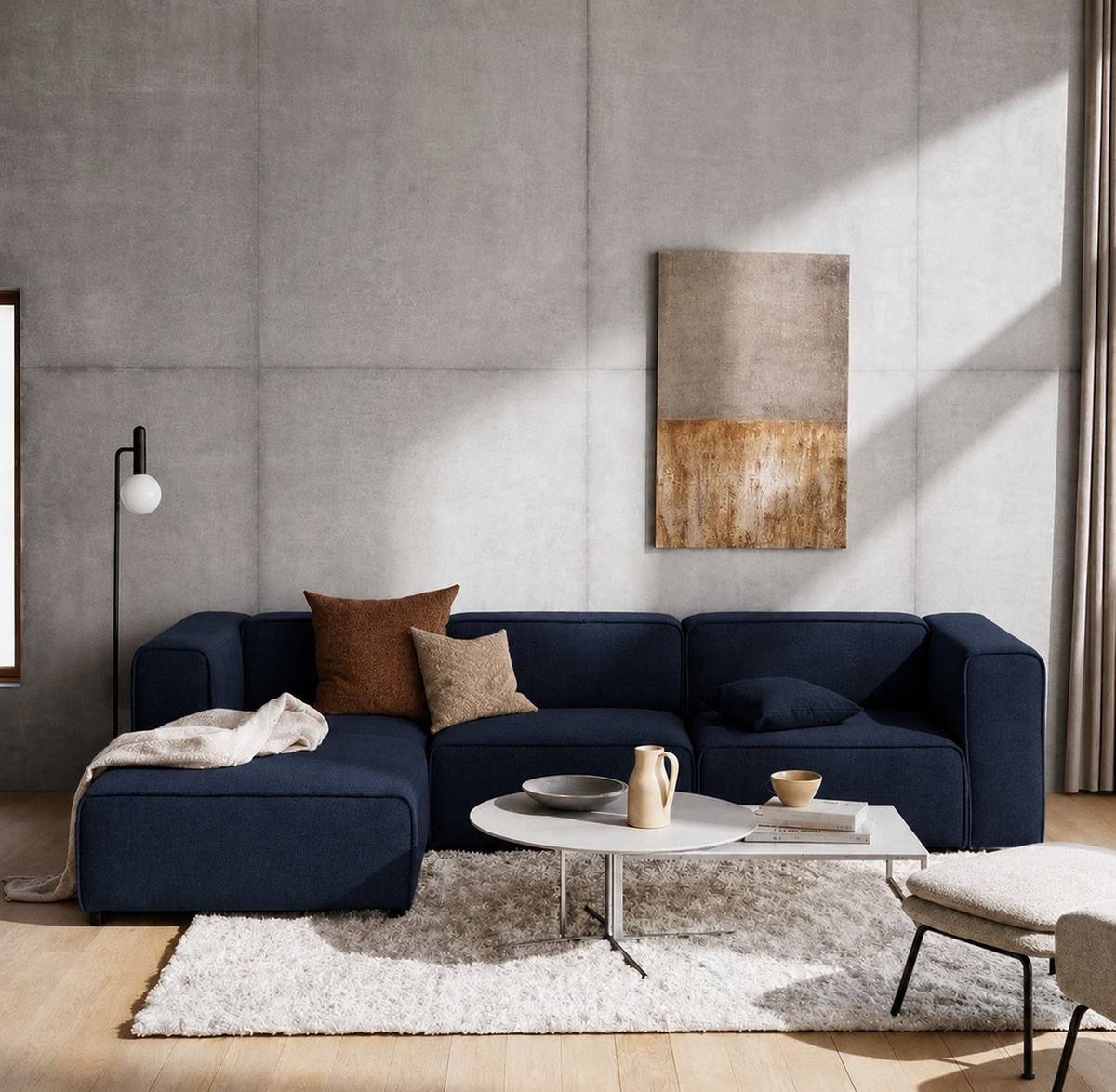 Luella L Shape Sofa