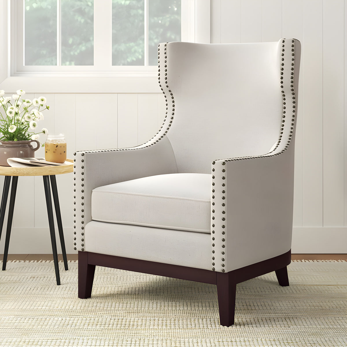 High Back Arm Chair