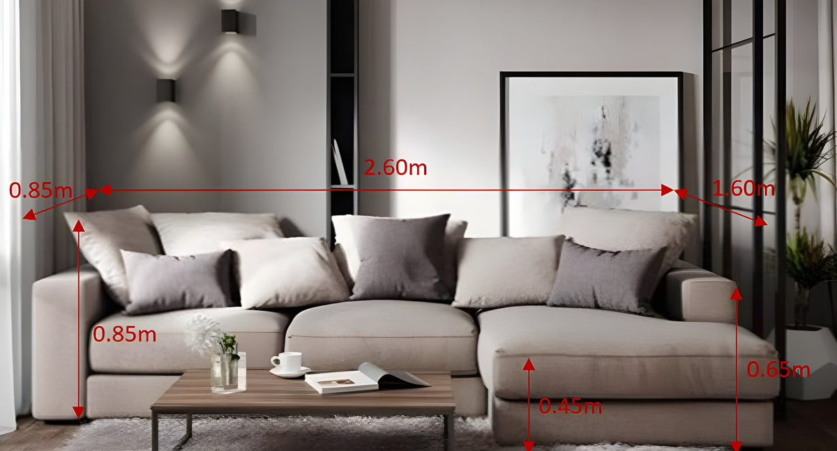 Jackie L Shape Sofa