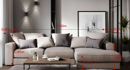 Jackie L Shape Sofa