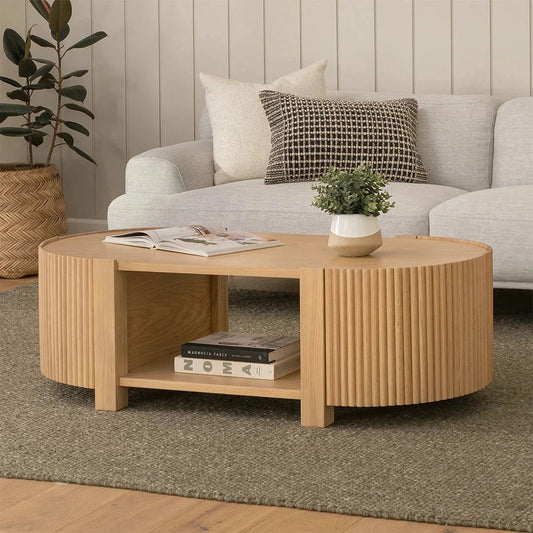 Fortra Oval Coffee Table