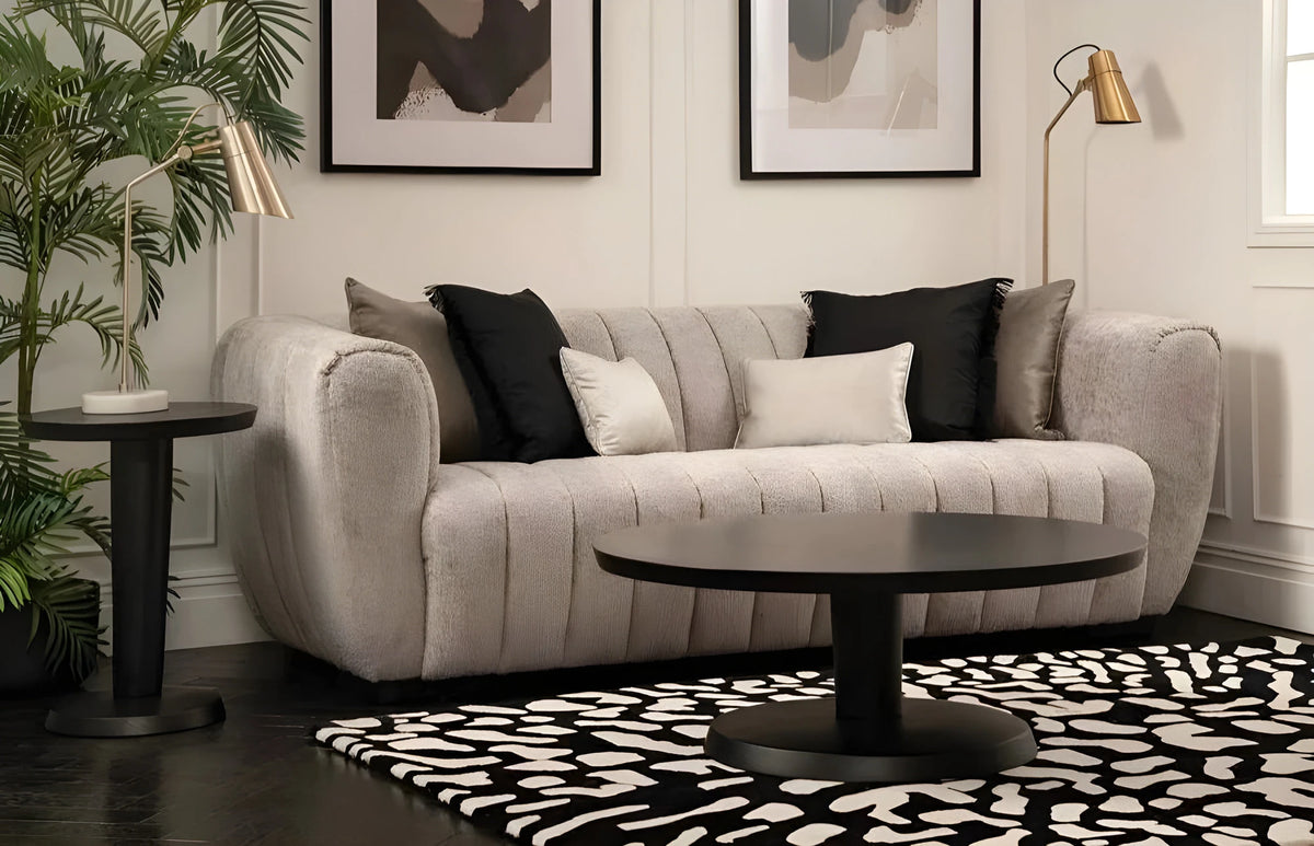 Keelz 3 seater sofa latter chenille