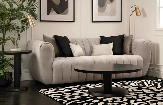 Keelz 3 seater sofa latter chenille