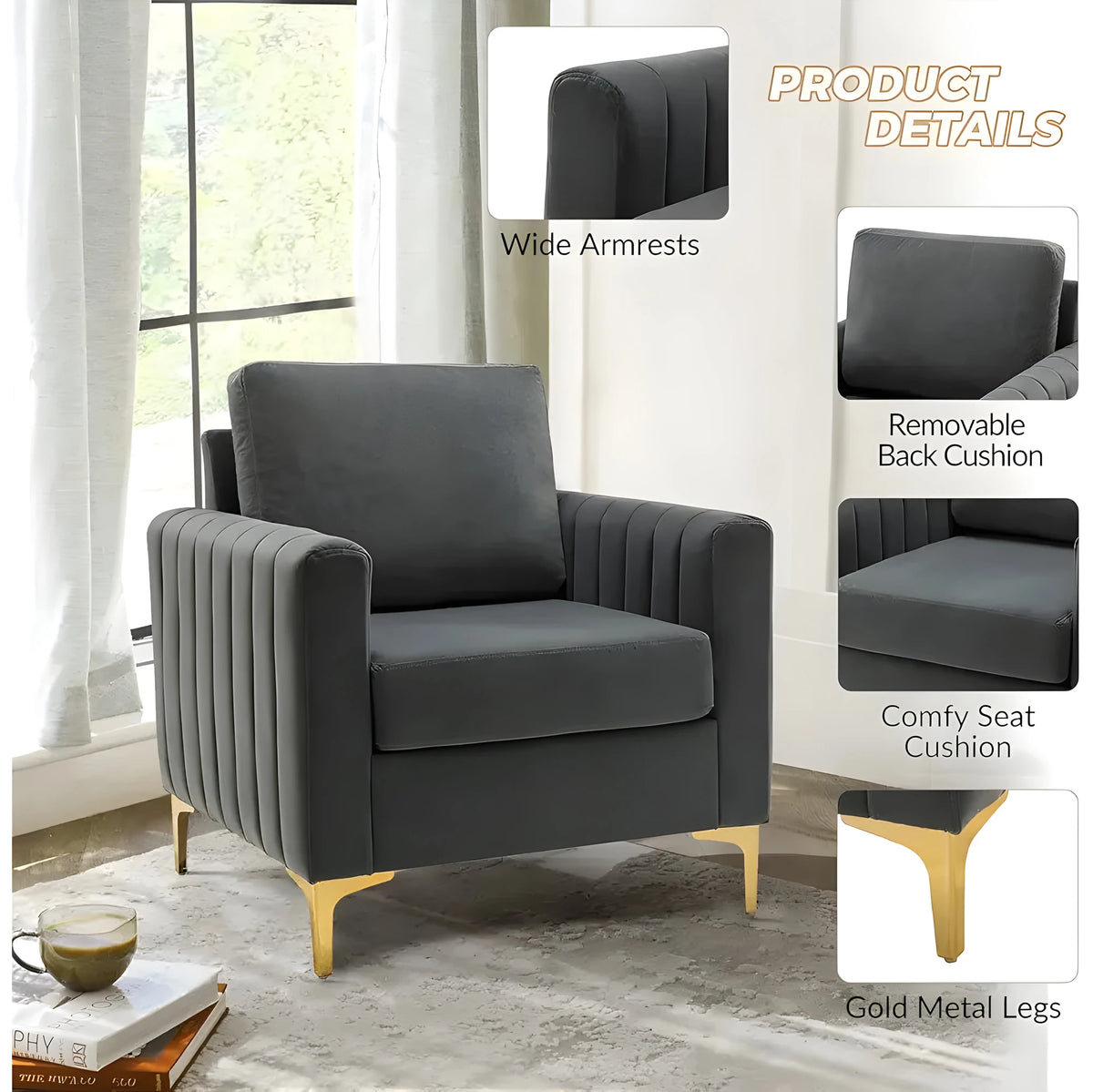 Luxe Accent Chair
