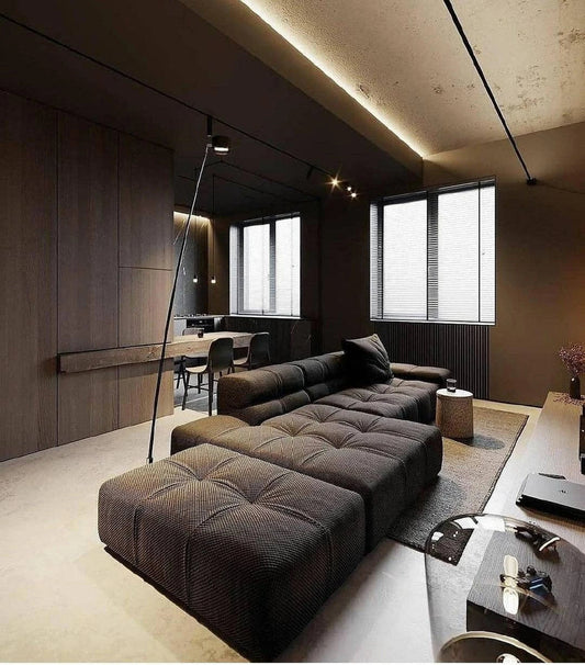 Melody L Shape Sofa + Ottoman