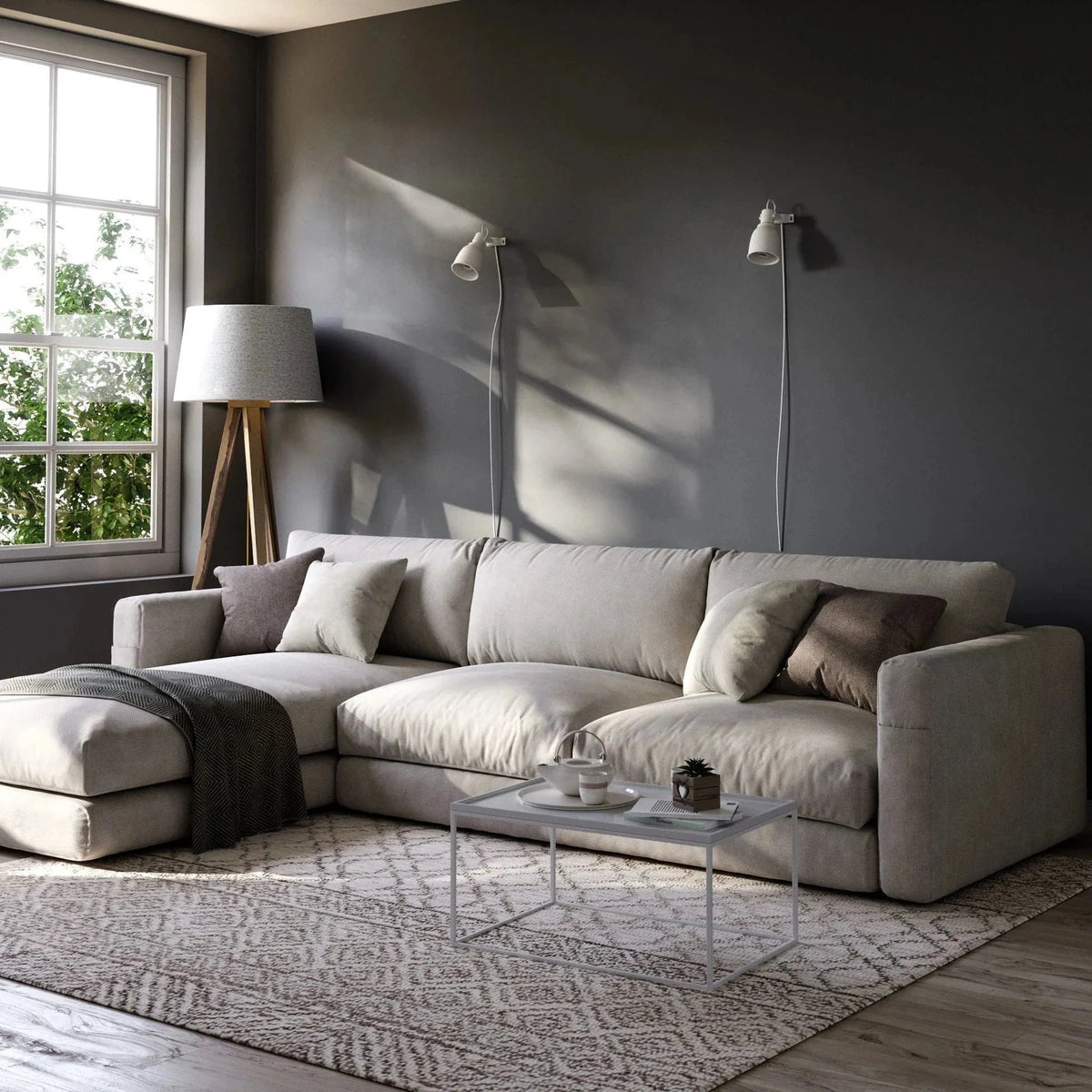 Mori Sofa L-Shape - KM4