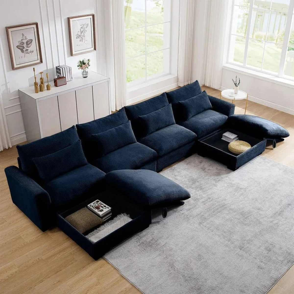 Natile Sofa U Shape-DSGF253