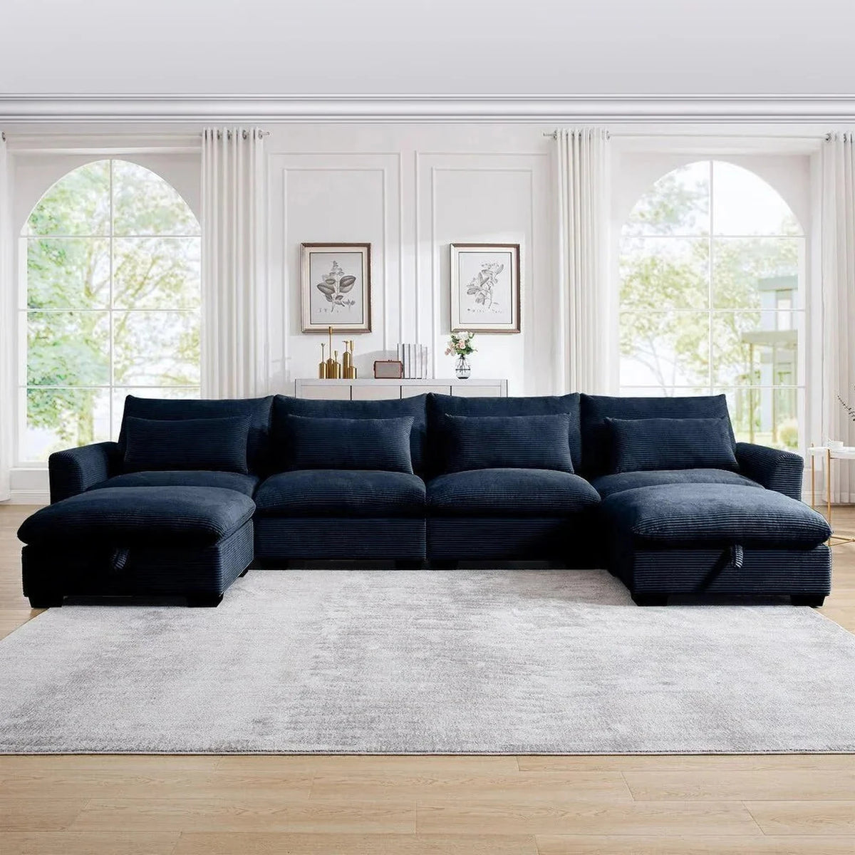 Natile Sofa U Shape-DSGF253