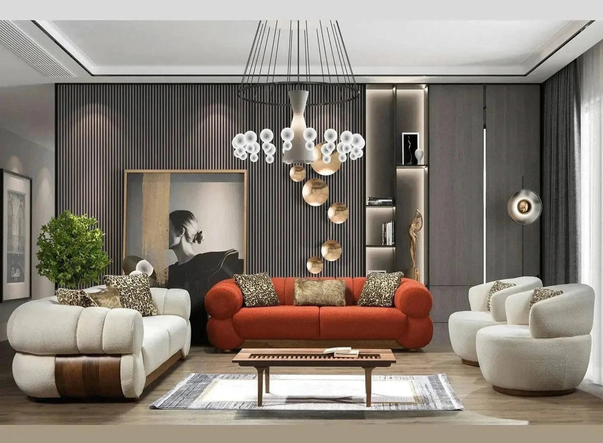 Orlando Living Room Set + 3 Free Cushions