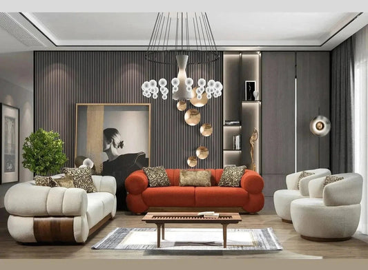 Orlando Living Room Set + 3 Free Cushions