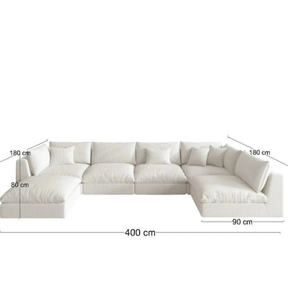 Planke Sofa U Shape-DSGF259