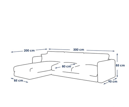 Luna L-Shape Sofa